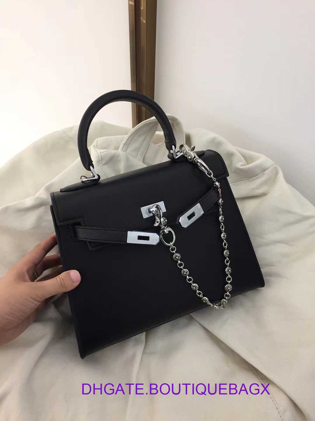 

Designer Hremm Kelys's Bags for sale Autumn and winter new high-end chain bag Internet celebrity fashion street Have Real Logo, Black