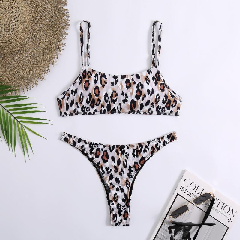 Women' Swimwear Leopard Bikini Set Women Swimsuit Two Piece Halter Bikinis Summer Beach Bathing Suit, 15
Women' Swimwear Leopard Bikini Set Women Swimsuit Two Piece Halter Bikinis Summer Beach Bathing Suit, 15