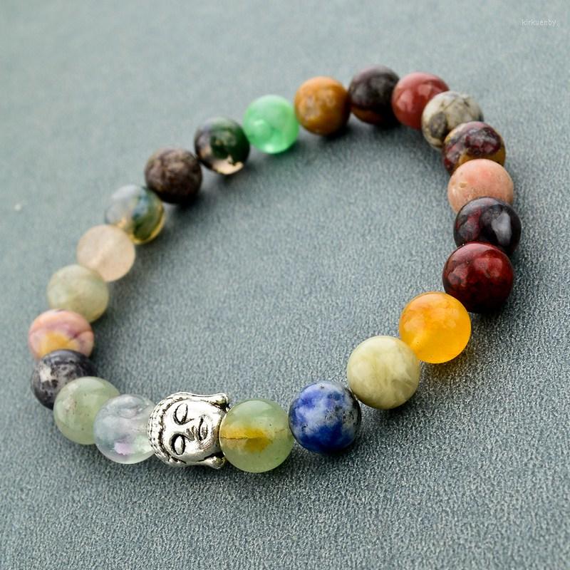 Link Bracelets LongWay 2023 Promotion Multicolor Beads 8MM Natural Stone For Women Elastic Buddha Men Gift SBR150238
Link Bracelets LongWay 2023 Promotion Multicolor Beads 8MM Natural Stone For Women Elastic Buddha Men Gift SBR150238