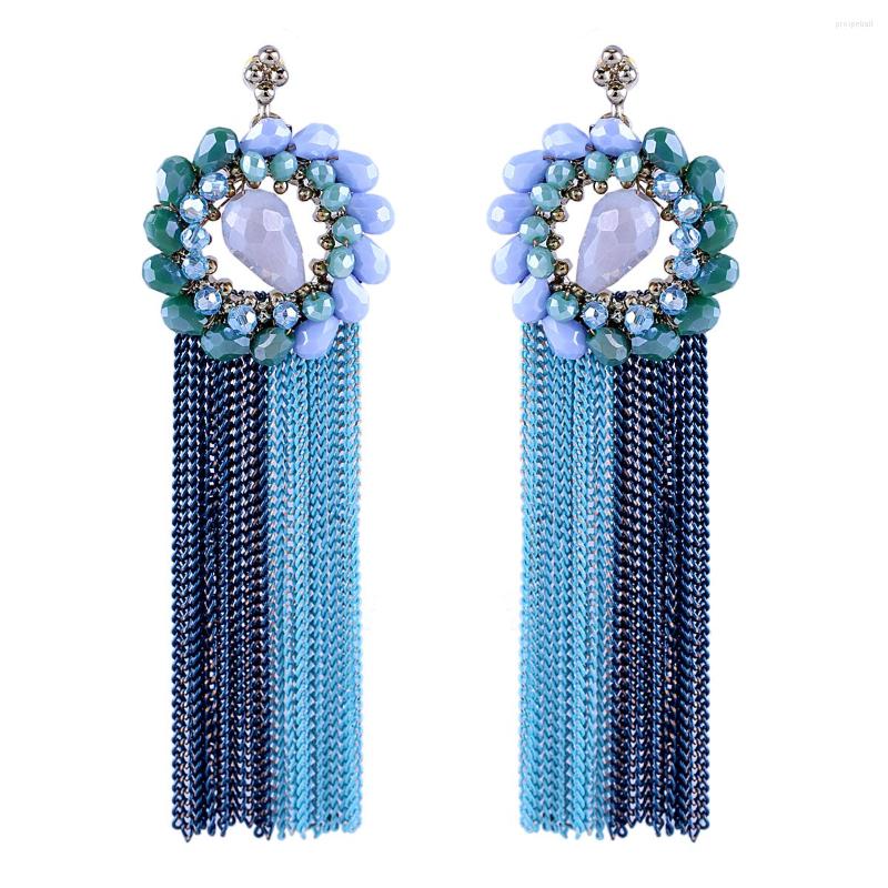 Dangle Earrings Arrived Crystal For Women Girls Gold Plated Ear Hook Statement Handmade Beaded Trendy Tassels 
Dangle Earrings Arrived Crystal For Women Girls Gold Plated Ear Hook Statement Handmade Beaded Trendy Tassels