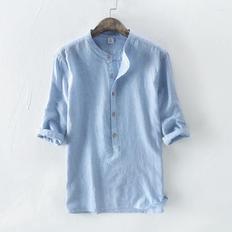Men's T Shirts Summer Cotton And Linen T-shirt Striped Loose Casual Cardigan Pullover 718, Khaki
Men's T Shirts Summer Cotton And Linen T-shirt Striped Loose Casual Cardigan Pullover 718, Khaki