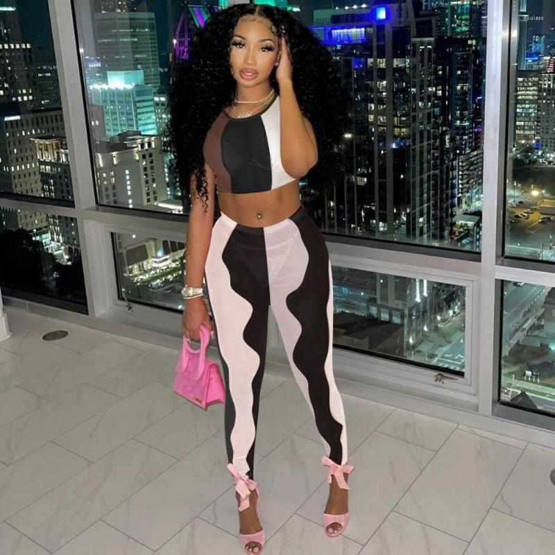 Women' Two Piece Pants 2 Set Women Sleeveless Top And Suits Matching Sets Sportswear Sports Outfits Streetwear Clothing 2023 Spring Summer, Black
Women' Two Piece Pants 2 Set Women Sleeveless Top And Suits Matching Sets Sportswear Sports Outfits Streetwear Clothing 2023 Spring Summer, Black