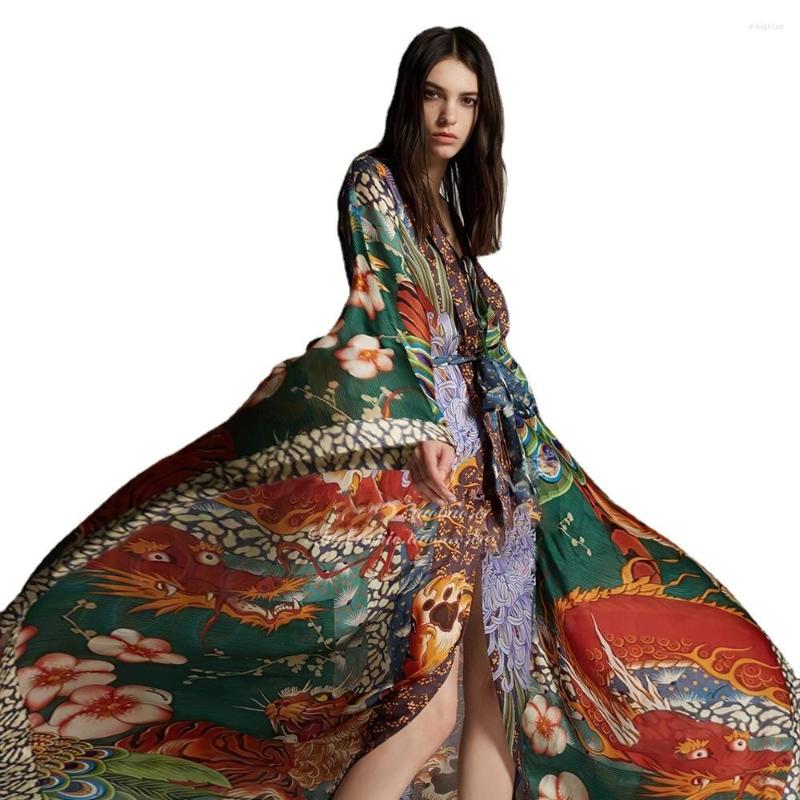 Ethnic Clothing Summer Fashion Style Risbrdfly African Women V-neck Polyester Printing Plus Size Long Dress Clothes
Ethnic Clothing Summer Fashion Style Risbrdfly African Women V-neck Polyester Printing Plus Size Long Dress Clothes