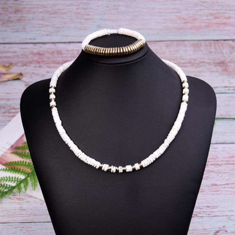 Necklace Earrings Set & GIRL Natural Shell Boho Bracelet Jewelry Bohemian Statement Cowrie Charm Pulseras Femme Choker DropshipEarrings, Picture shown
Necklace Earrings Set & GIRL Natural Shell Boho Bracelet Jewelry Bohemian Statement Cowrie Charm Pulseras Femme Choker DropshipEarrings, Picture shown