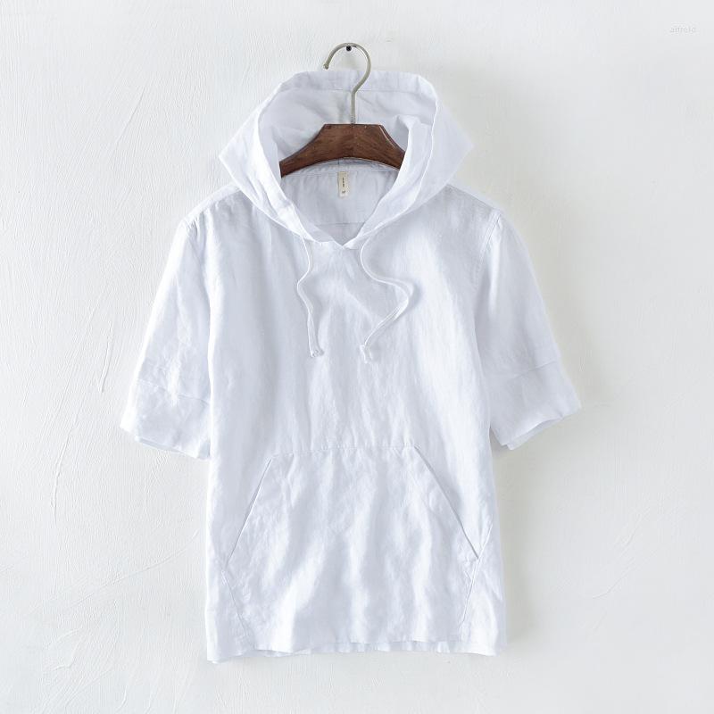 Men's T Shirts Summer Men White Hooded Short-Sleeved Shirt Leisure T-shirt 722, Black
Men's T Shirts Summer Men White Hooded Short-Sleeved Shirt Leisure T-shirt 722, Black