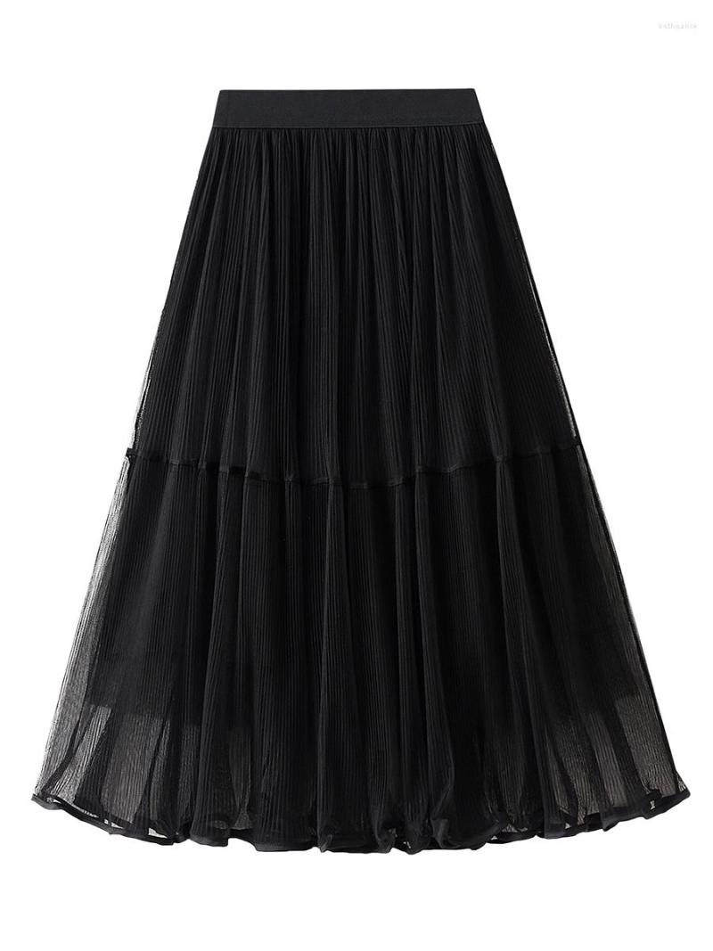 Skirts Domingbub Women Midi Skirt High Waist A-Line Elastic Lace Patchwork Tulle Pleated Tiered Petticoat, Black-121800
Skirts Domingbub Women Midi Skirt High Waist A-Line Elastic Lace Patchwork Tulle Pleated Tiered Petticoat, Black-121800