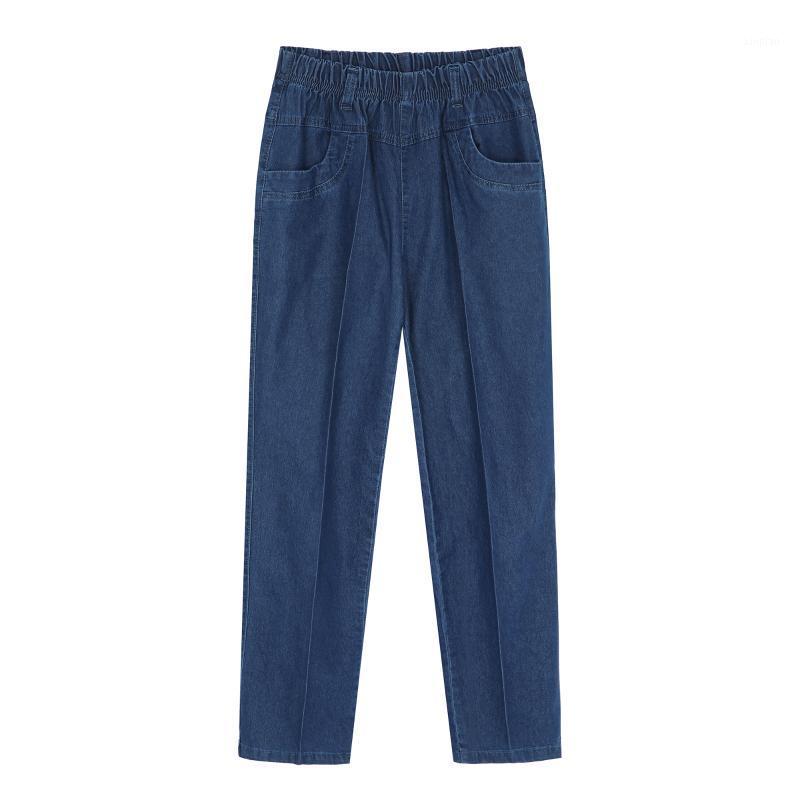 Women's Jeans Elastic High Waist Plus Size 5XLFashion Women Blue Pocket Mom Casual Stretch Straight Denim Pants
Women's Jeans Elastic High Waist Plus Size 5XLFashion Women Blue Pocket Mom Casual Stretch Straight Denim Pants