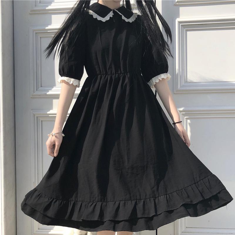 Casual Dresses Autumn Black Kawaii Lolita Dress Sen Girl Fairy Cute Lolita Doll Collar Puff Sleeve Dress Fashionable Women's Clothing 230509
Casual Dresses Autumn Black Kawaii Lolita Dress Sen Girl Fairy Cute Lolita Doll Collar Puff Sleeve Dress Fashionable Women's Clothing 230509