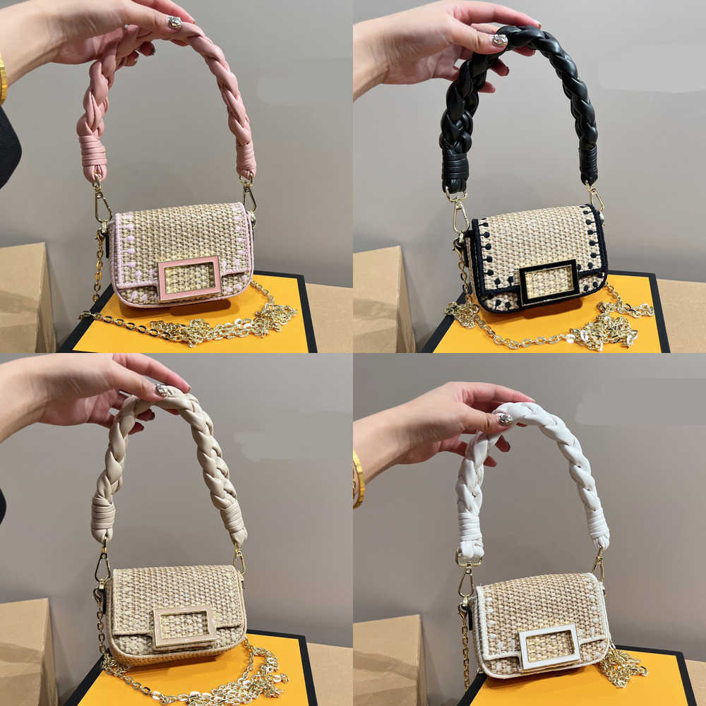 Straw Bag designer bags women beach luxurys Handbag chain Straw weaving luxurys handbags Solid color Classic Purse 230420, Fcv01
Straw Bag designer bags women beach luxurys Handbag chain Straw weaving luxurys handbags Solid color Classic Purse 230420, Fcv01