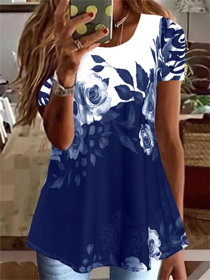 Women's T Shirts Women's T-shirt 2023 Summer Casual Flower Mang Print Short Sleeve Round Neck Tops Fashion OTTD Pullover Tee Basic
Women's T Shirts Women's T-shirt 2023 Summer Casual Flower Mang Print Short Sleeve Round Neck Tops Fashion OTTD Pullover Tee Basic
