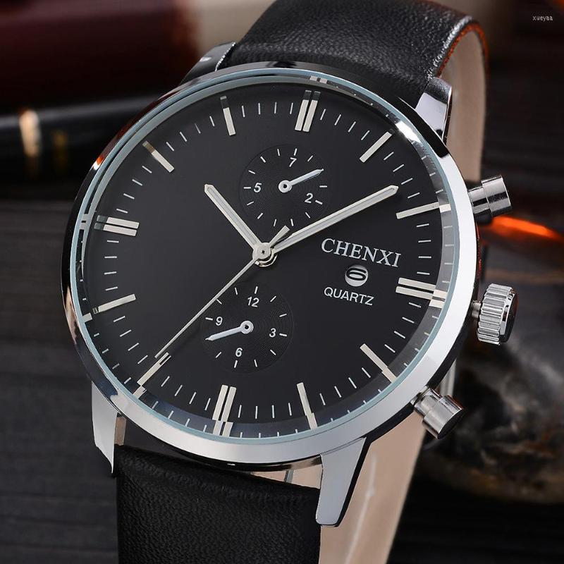 Wristwatches Chenxi Fashion Casual Men Watches Top Leather Business Quartz-watch Male Calendar Wristwatch Relogio Masculino, White
Wristwatches Chenxi Fashion Casual Men Watches Top Leather Business Quartz-watch Male Calendar Wristwatch Relogio Masculino, White
