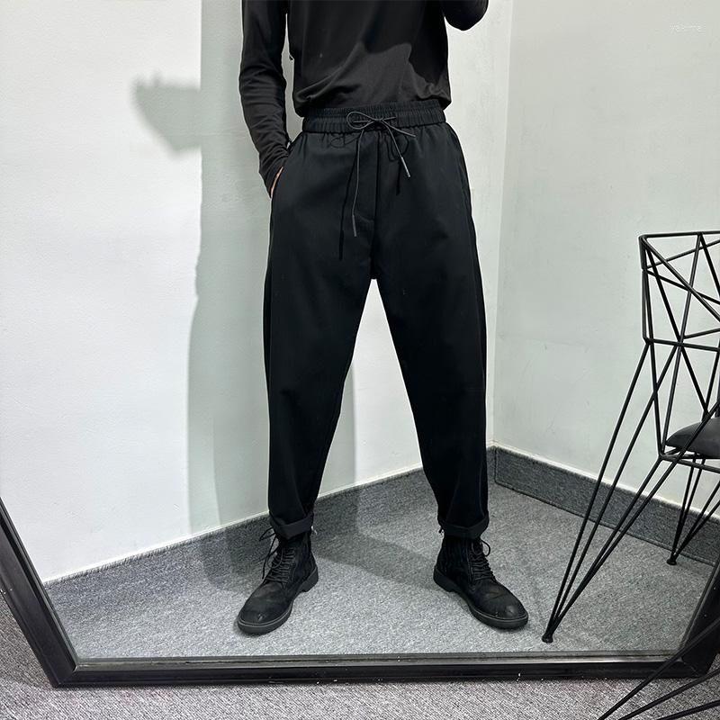 Men's Pants Owen Seak Men Casual High Street Wear Pencil Length Men's Sweatpants Spring Harem Black
Men's Pants Owen Seak Men Casual High Street Wear Pencil Length Men's Sweatpants Spring Harem Black