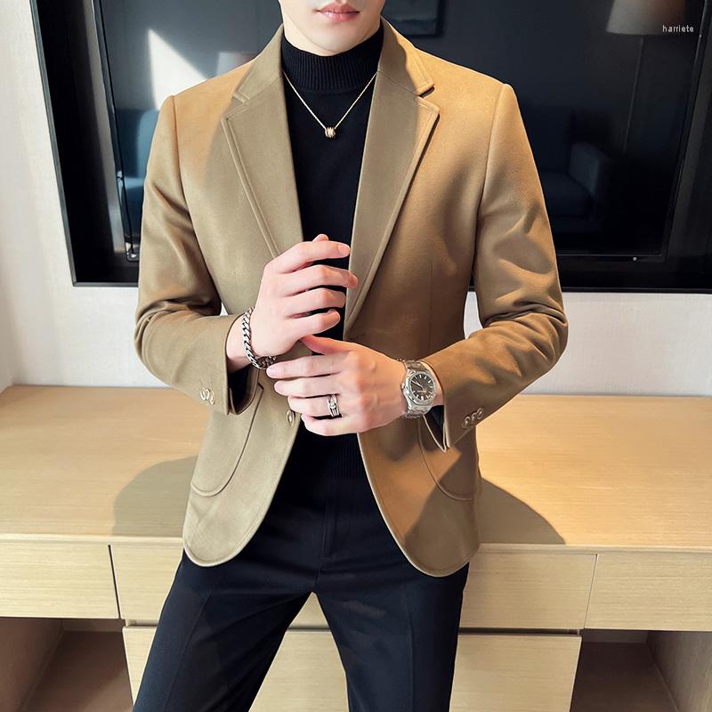 Men's Suits 2023 Brand Clothing Men Spring High Quality Business Suit/Male Slim Fit Casual Dress Suit Jackets/Man Fashion Tuxedo Coat S-4XL, Caramel color
Men's Suits 2023 Brand Clothing Men Spring High Quality Business Suit/Male Slim Fit Casual Dress Suit Jackets/Man Fashion Tuxedo Coat S-4XL, Caramel color