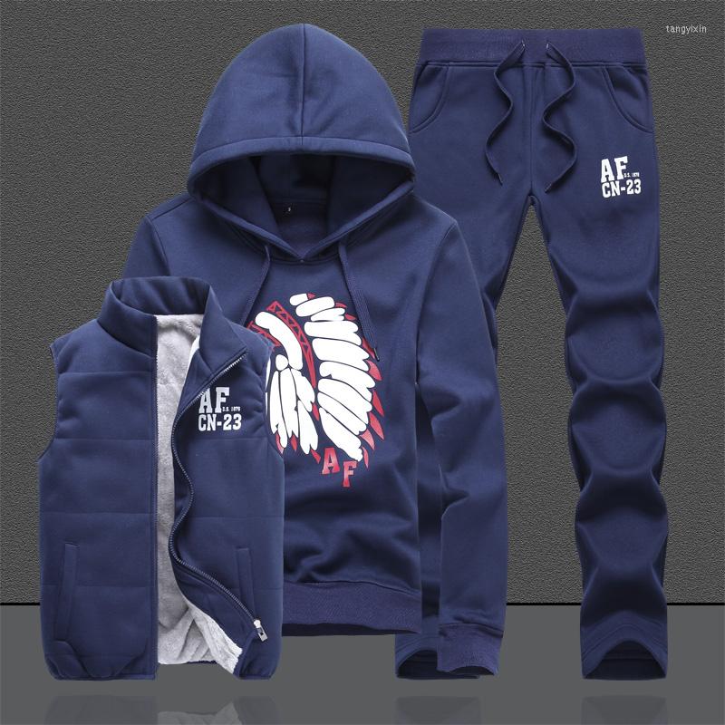 Men's Tracksuits Warm Hoodies Sweatshirt Men Tracksuit 3 Pieces Jacket Vest Pants Clothing Set Sportsuit Joggers Outfits Jogger, D121 black
Men's Tracksuits Warm Hoodies Sweatshirt Men Tracksuit 3 Pieces Jacket Vest Pants Clothing Set Sportsuit Joggers Outfits Jogger, D121 black