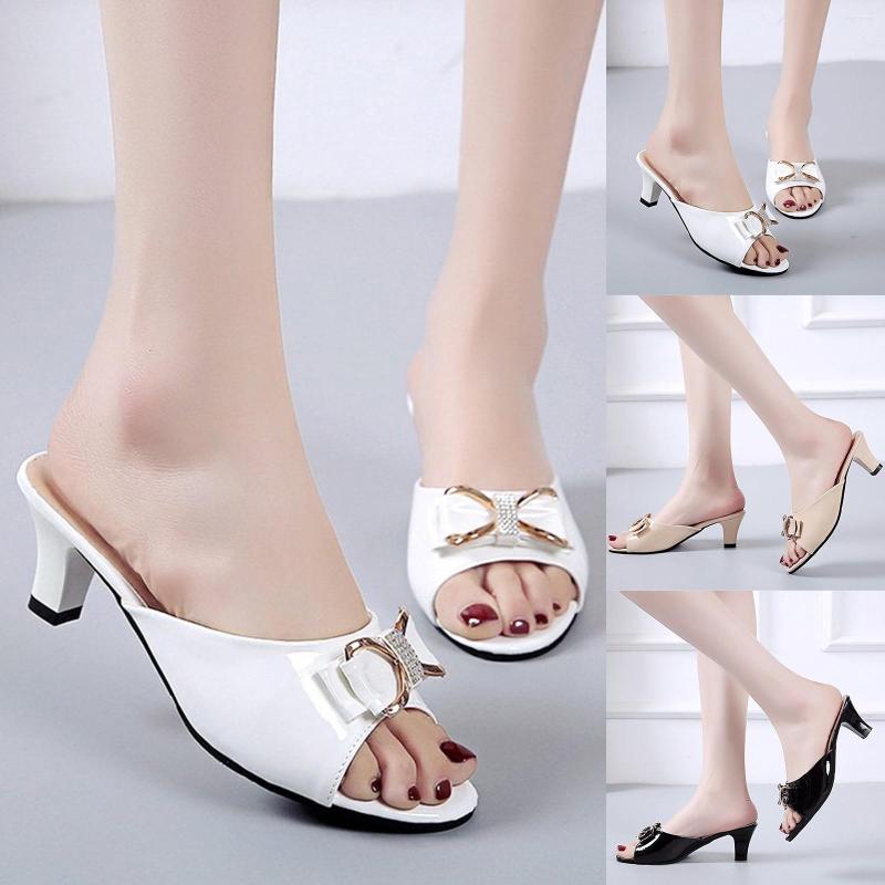 Sandals Fashion Spring And Summer Women Bow Fish Mouth Rhinestones Middle Heel Casual Style Platform, Black
Sandals Fashion Spring And Summer Women Bow Fish Mouth Rhinestones Middle Heel Casual Style Platform, Black