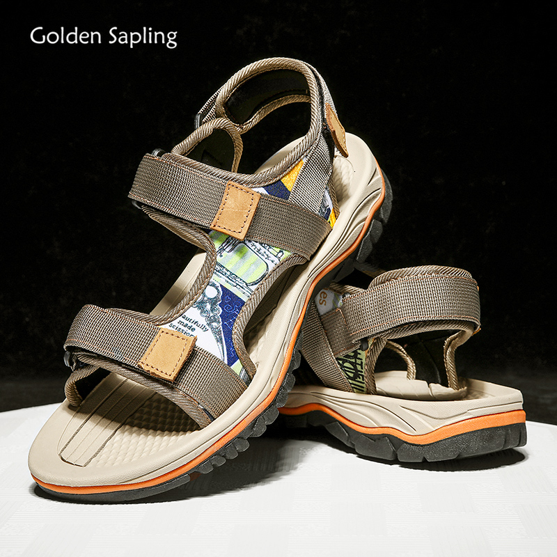 Sandals Golden Sapling Men's Breathable Leisure Summer Shoes Fashion Retro Beach Casual Shoe Classic Outdoor Walking Men 230508, Black
Sandals Golden Sapling Men's Breathable Leisure Summer Shoes Fashion Retro Beach Casual Shoe Classic Outdoor Walking Men 230508, Black