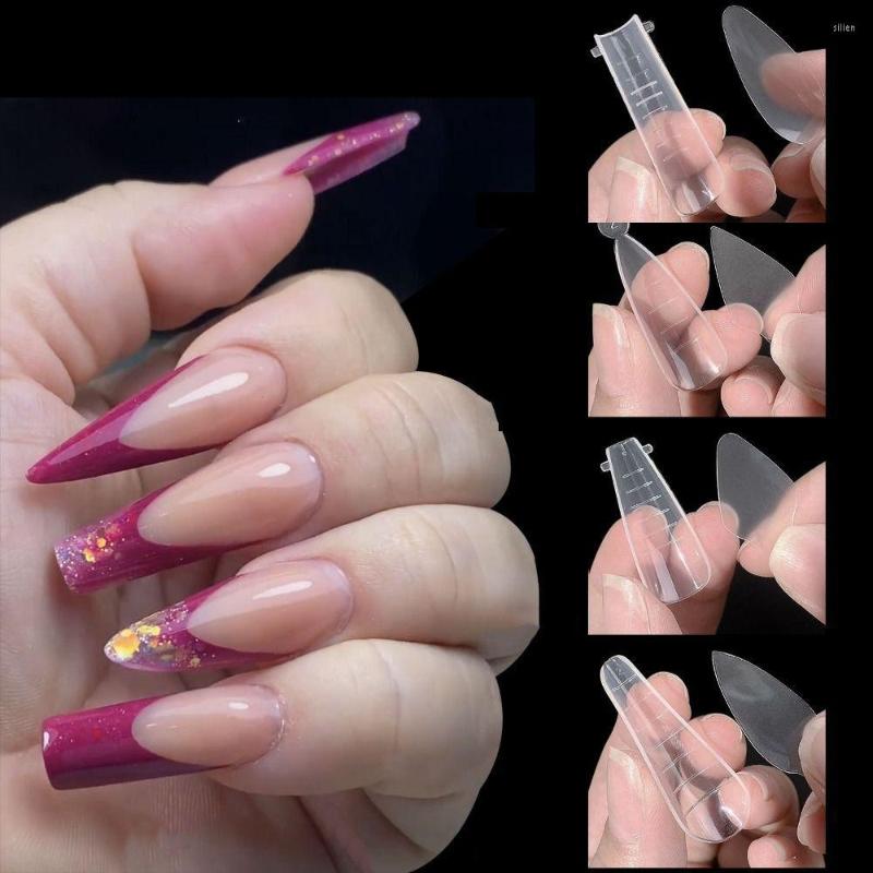 False Nails Forma Nail French Silicone Sticker For Dual Forms System Full Cover Quick Building Mold Tips Extend Accessories, Long pointed head
False Nails Forma Nail French Silicone Sticker For Dual Forms System Full Cover Quick Building Mold Tips Extend Accessories, Long pointed head