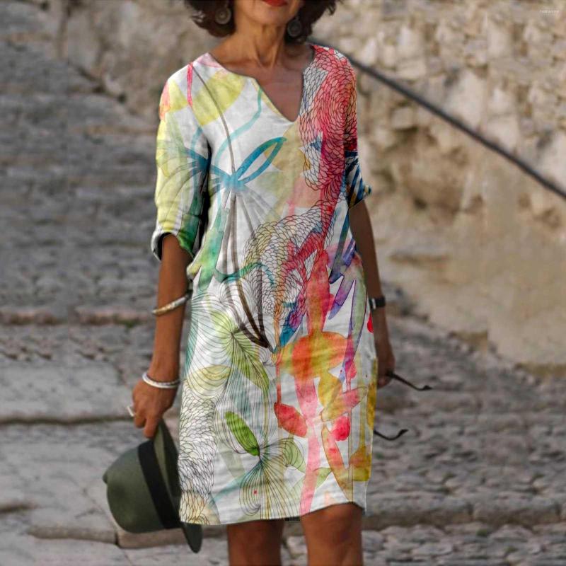 Casual Dresses Women Dress Summer V Neck Vintage Cotton Linen Floral Print Medium Length A-line Boho Sundress Vestidos Female, Black
Casual Dresses Women Dress Summer V Neck Vintage Cotton Linen Floral Print Medium Length A-line Boho Sundress Vestidos Female, Black