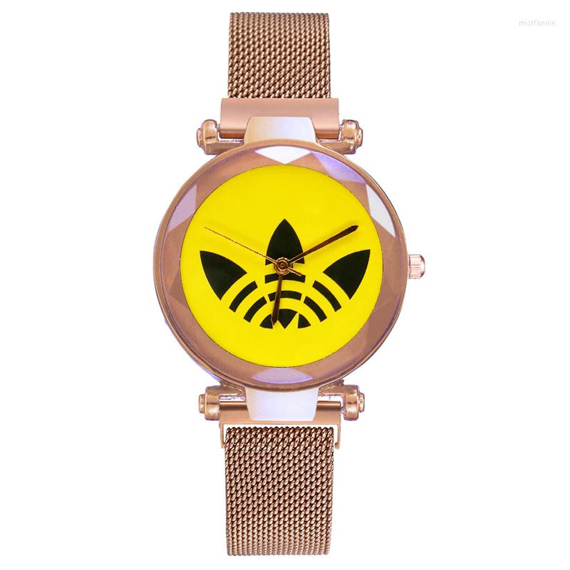 Wristwatches Female Women Magnet Buckle Watch Luxury BrandLadies Stainless Steel Quartz Relogio Feminino Selling, Blue
Wristwatches Female Women Magnet Buckle Watch Luxury BrandLadies Stainless Steel Quartz Relogio Feminino Selling, Blue