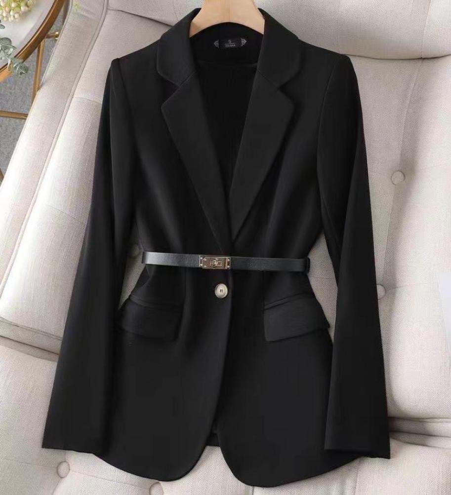 Womens Suits Blazers Tide Brand HighQuality Retro Fashion designer Pure color Series Suit Jacket A grain of buckle Slim Plus Si5122395, Brown
Womens Suits Blazers Tide Brand HighQuality Retro Fashion designer Pure color Series Suit Jacket A grain of buckle Slim Plus Si5122395, Brown
