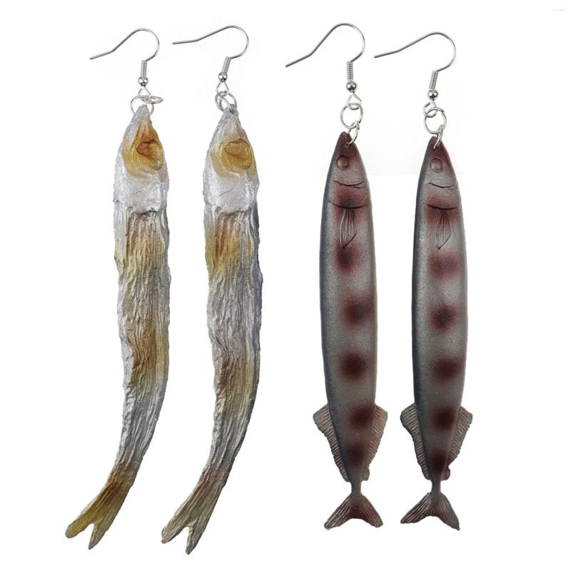 Dangle Earrings Creative Hand Make Simulation Funny Resin Salted Fish Pendant For Women Novelty Personalized Grilled Dried Earring
Dangle Earrings Creative Hand Make Simulation Funny Resin Salted Fish Pendant For Women Novelty Personalized Grilled Dried Earring