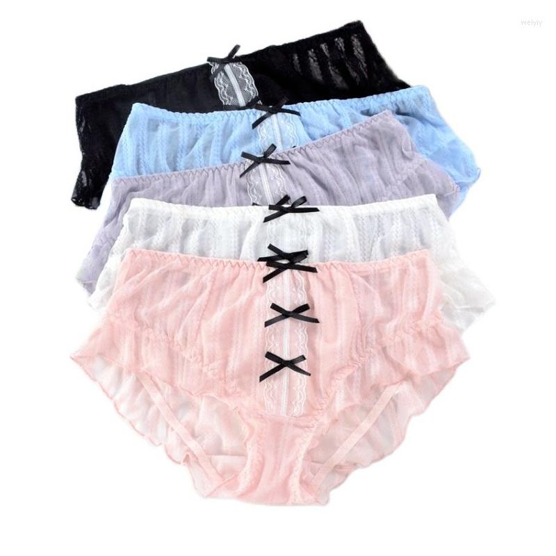 Women's Panties 4XL Large Size Women Cute Lovely Sexy Underwear Mesh Jacquard Female Middle Waist Hollow Transparent Ruffle Girls Breifs, White
Women's Panties 4XL Large Size Women Cute Lovely Sexy Underwear Mesh Jacquard Female Middle Waist Hollow Transparent Ruffle Girls Breifs, White