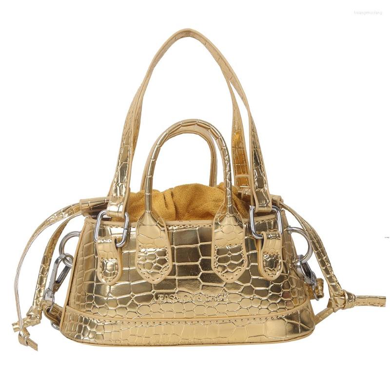 Evening Bags Women Shoulder Bag Solid Color Crocodile Pattern Messenger Drawstring Fashion Large Capacity Girl High-quality, Silver
Evening Bags Women Shoulder Bag Solid Color Crocodile Pattern Messenger Drawstring Fashion Large Capacity Girl High-quality, Silver