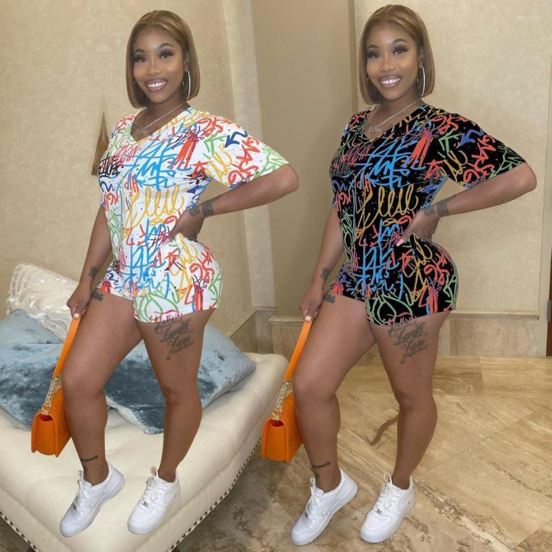 Women' Shorts Two Piece Set Women Print Short Sleeve Crop Corset T-shirt & Ladies High Waist Pants Outfits For Female, Black
Women' Shorts Two Piece Set Women Print Short Sleeve Crop Corset T-shirt & Ladies High Waist Pants Outfits For Female, Black