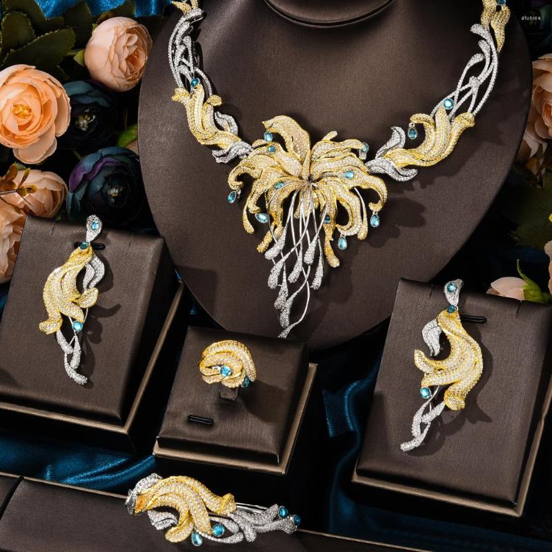 Necklace Earrings Set GODKI Luxury African Dandelion Flower For Women Wedding Cubic Zirconia CZ Dubai Bridal Jewelry Dance Party Gift, Picture shown
Necklace Earrings Set GODKI Luxury African Dandelion Flower For Women Wedding Cubic Zirconia CZ Dubai Bridal Jewelry Dance Party Gift, Picture shown