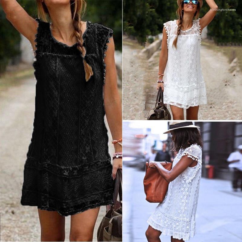 Casual Dresses Women Summer White Black Plain Lace Mini Party Sexy Club Vintage Beach Sun Dress
Casual Dresses Women Summer White Black Plain Lace Mini Party Sexy Club Vintage Beach Sun Dress