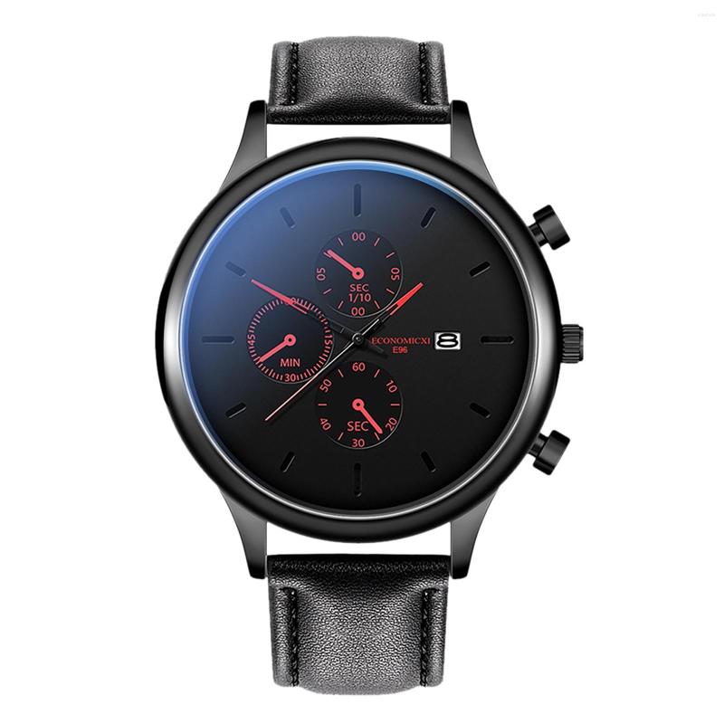 Wristwatches Men's Watch Fashion Luxury Date Wrist High Quality Leather Strap Sport Watches Casual Business Gift Montre Homme, Red
Wristwatches Men's Watch Fashion Luxury Date Wrist High Quality Leather Strap Sport Watches Casual Business Gift Montre Homme, Red