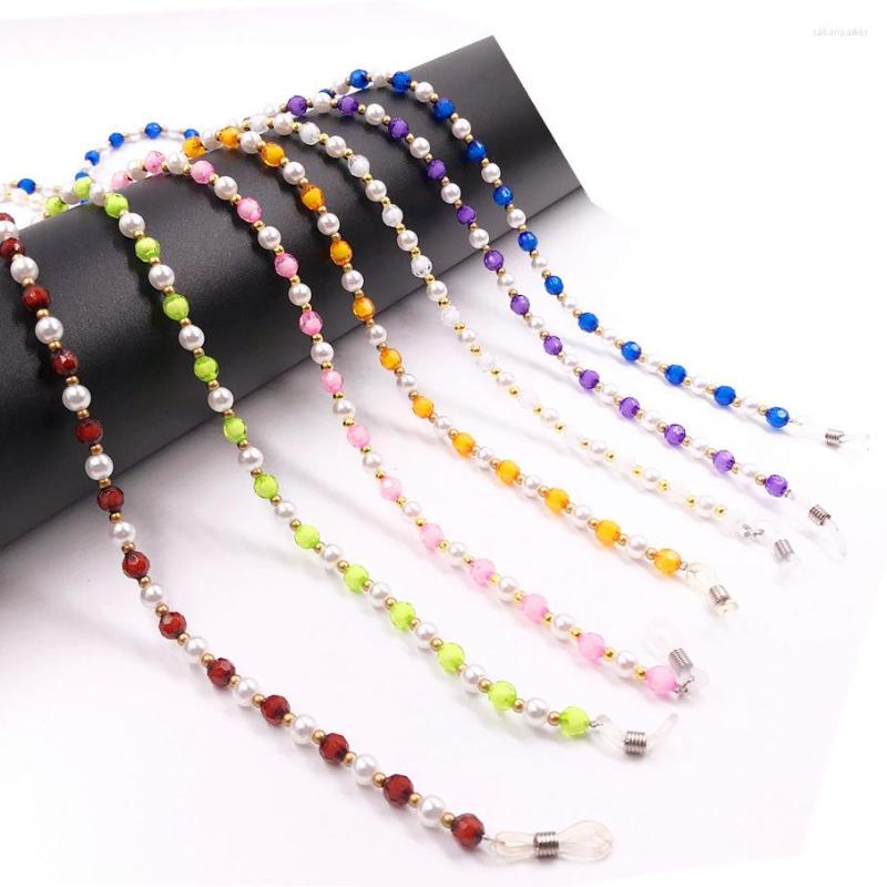 Chains 2023 Fashion Unisex Anti-lost Acrylic Beaded Chain Face Mask Lanyards Reading Glasses Neck Straps Cord Holder
Chains 2023 Fashion Unisex Anti-lost Acrylic Beaded Chain Face Mask Lanyards Reading Glasses Neck Straps Cord Holder
