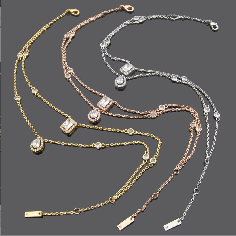 Square Diamond Water Drop Diamond Double Layer Foot Chain Women's Foreign Trade Chain with Diamond Foot Chain
Square Diamond Water Drop Diamond Double Layer Foot Chain Women's Foreign Trade Chain with Diamond Foot Chain