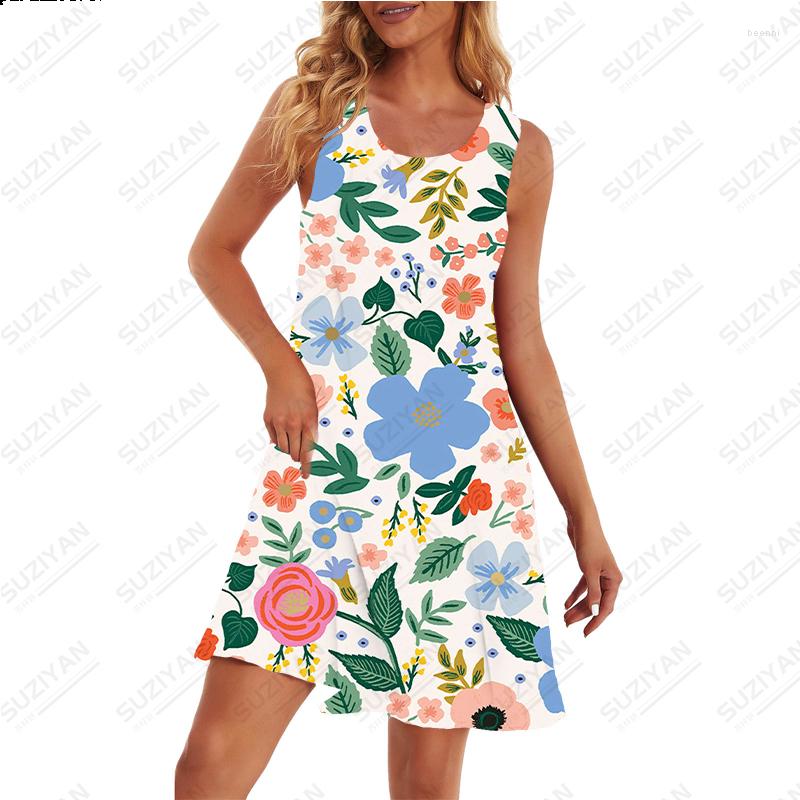Casual Dresses Fashion Women's Short Sleeve Round Neck Loose Large Flower Sexy A-line Skirt 3D Printed Elegant Dress, Pm2399wh
Casual Dresses Fashion Women's Short Sleeve Round Neck Loose Large Flower Sexy A-line Skirt 3D Printed Elegant Dress, Pm2399wh