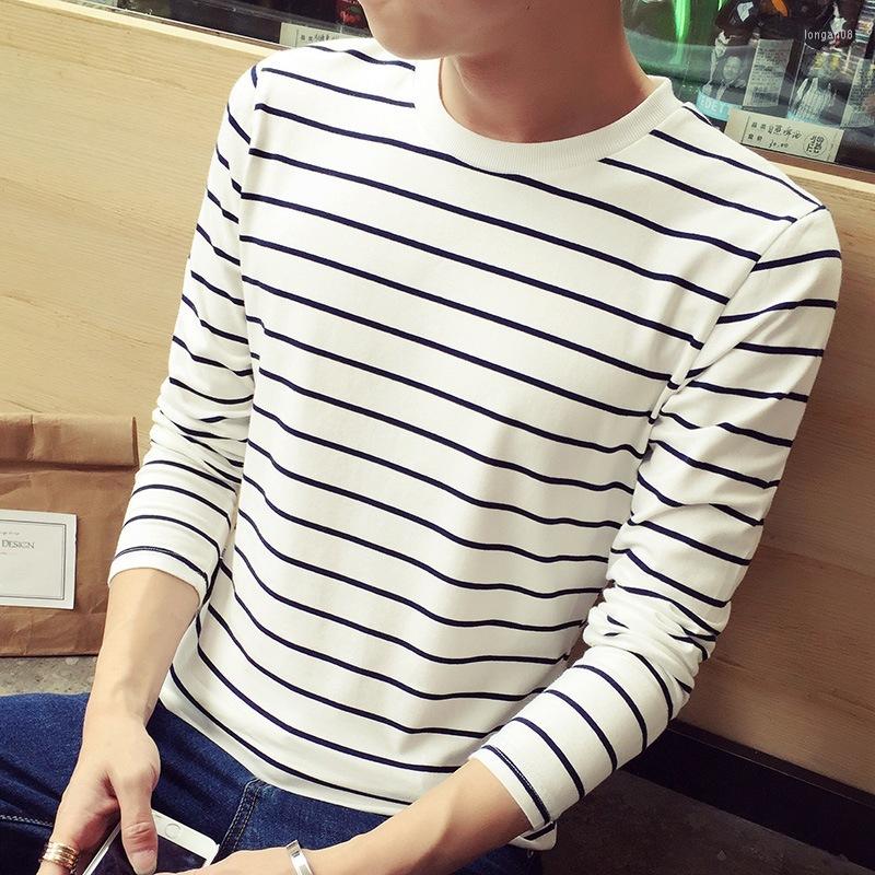 Men's T Shirts 2023 Spring And Autumn Style Men Korean-Style Slim Fit Long-Sleeved Round-Neck T-Shirt Trend Wear Stripe Spell Color, Gray
Men's T Shirts 2023 Spring And Autumn Style Men Korean-Style Slim Fit Long-Sleeved Round-Neck T-Shirt Trend Wear Stripe Spell Color, Gray