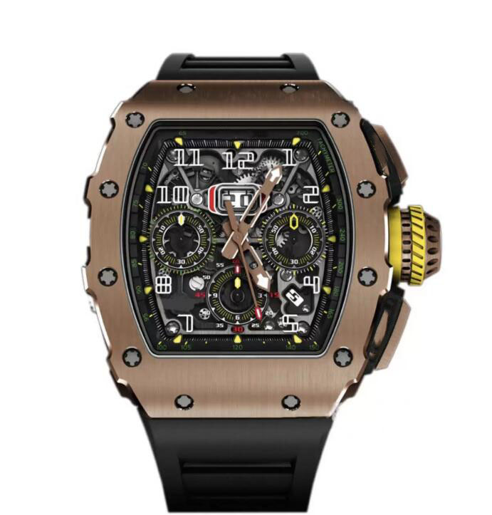 Wristwatches Luxury Mens Mechanics Watch Wristwatch Same Mens Large Dial Wine Barrel Milles Fully Automatic Mechanical Milleser Rm056
Wristwatches Luxury Mens Mechanics Watch Wristwatch Same Mens Large Dial Wine Barrel Milles Fully Automatic Mechanical Milleser Rm056