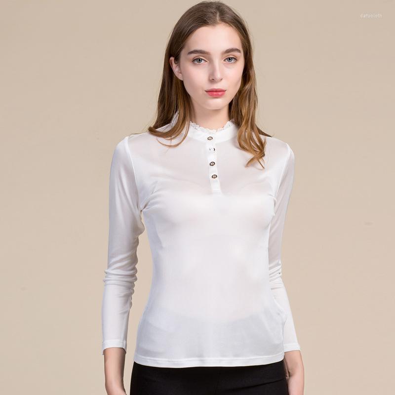 Women's Blouses Women Real Silk Shirts Knitted Full Sleeve OL Female Comfortable Breathable 8007, Pink
Women's Blouses Women Real Silk Shirts Knitted Full Sleeve OL Female Comfortable Breathable 8007, Pink