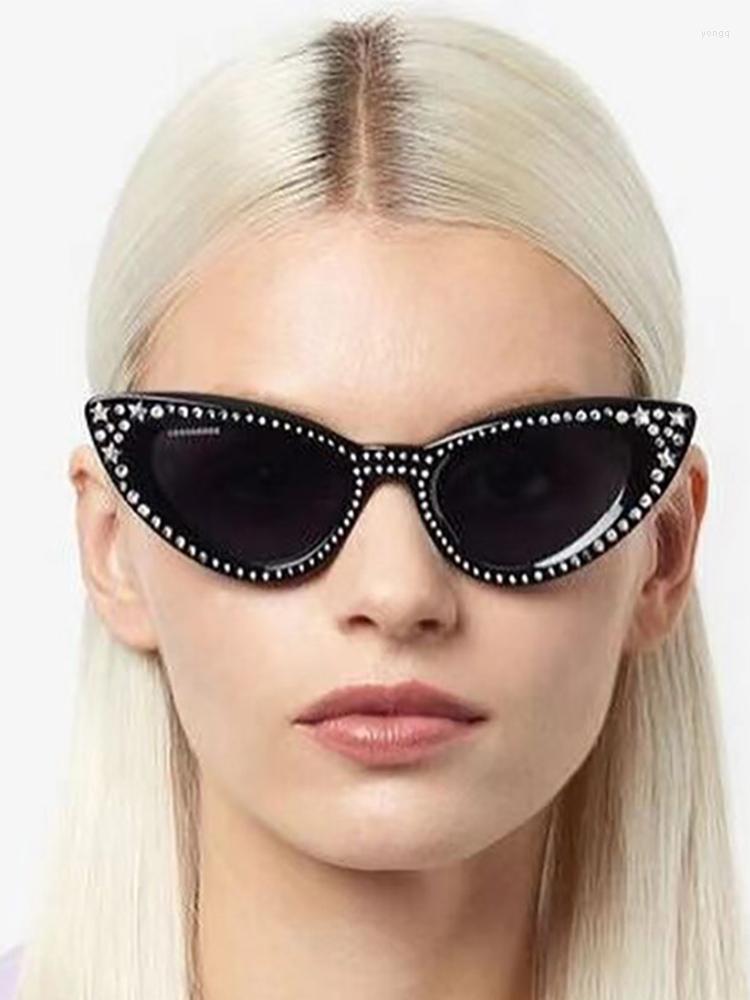 Sunglasses 2023 Brand Triangle Cat Eye Women Men Diamond Inlay Frame Sun Glasses Lady Unique Elegant Pink Shades For Female
Sunglasses 2023 Brand Triangle Cat Eye Women Men Diamond Inlay Frame Sun Glasses Lady Unique Elegant Pink Shades For Female