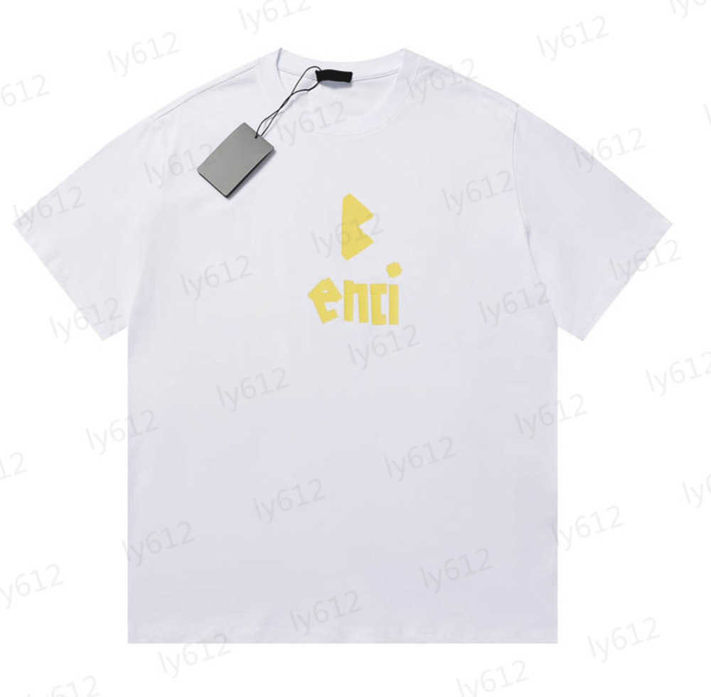 Summer Spring Designer Mens T Shirts Fashion Luxury Brand Yellow Tape Letter Logo Printed Cotton Round Neck Short Sleeve T-shirt Male Clothes Tops
Summer Spring Designer Mens T Shirts Fashion Luxury Brand Yellow Tape Letter Logo Printed Cotton Round Neck Short Sleeve T-shirt Male Clothes Tops