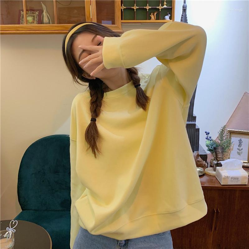 Women's Hoodies Women's Sweatshirts Spring Kawaii Solid Color Short Full Sleeve Pullover Basic Style Loose O-Neck Blouse Female Clothing
Women's Hoodies Women's Sweatshirts Spring Kawaii Solid Color Short Full Sleeve Pullover Basic Style Loose O-Neck Blouse Female Clothing