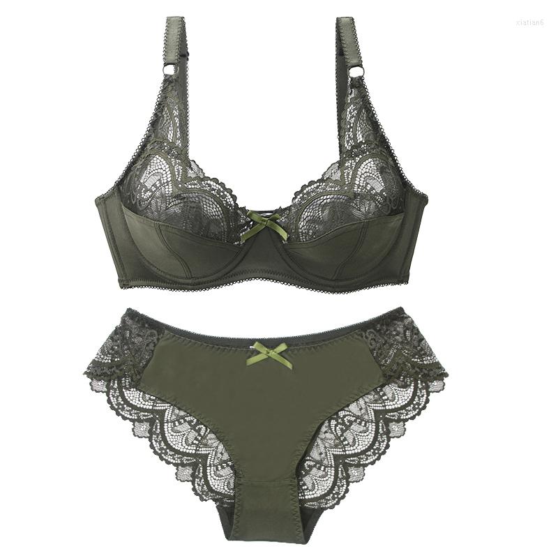 Bras Sets Sexy Lace Plus Size Female Lingerie Transparent Thin Thick BCDE Cup Bra Breathable Women Underwear Panties Briefs, Black
Bras Sets Sexy Lace Plus Size Female Lingerie Transparent Thin Thick BCDE Cup Bra Breathable Women Underwear Panties Briefs, Black