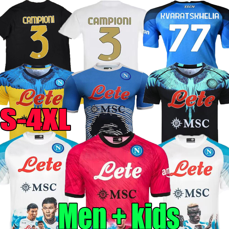 3XL 4XL 22 23 NAPOLI soccer jerseys Maglia Naples 2023 2024 ZIELINSKI ANGUISSA KVARATSKHELIA KIDS FOOTBALL SHIRT OSIMHEN FABIAN LOZANO SSC Napoli Maillots de foot
3XL 4XL 22 23 NAPOLI soccer jerseys Maglia Naples 2023 2024 ZIELINSKI ANGUISSA KVARATSKHELIA KIDS FOOTBALL SHIRT OSIMHEN FABIAN LOZANO SSC Napoli Maillots de foot
