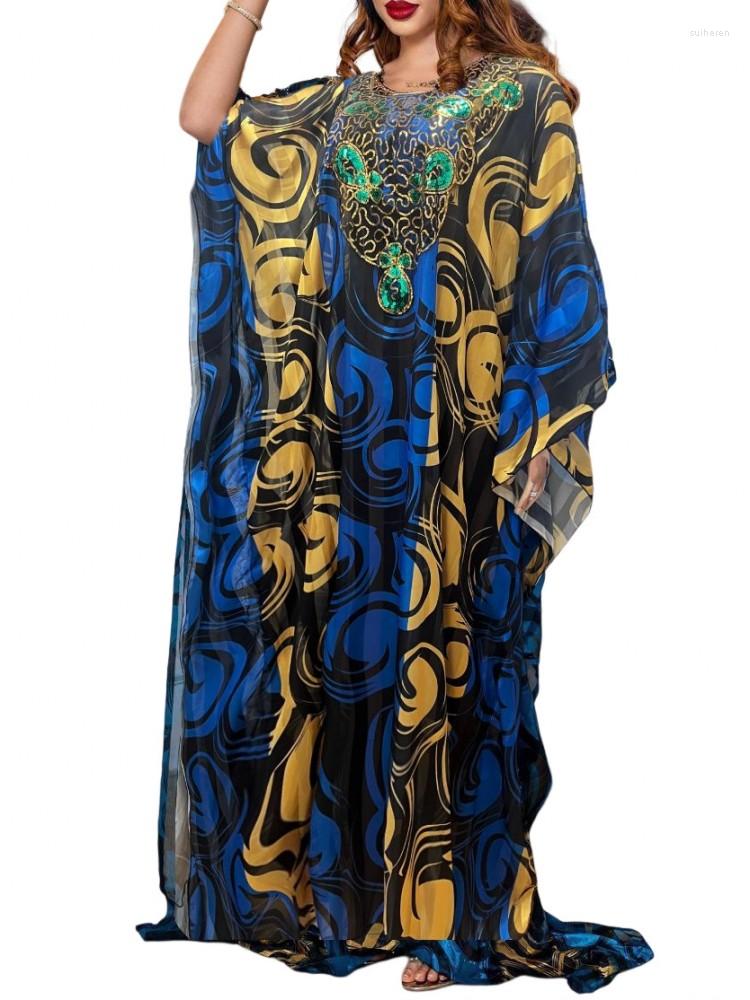 Ethnic Clothing African Dashiki Women Dress Loose Robes 2023 Africa Clothes Sequin Printed Long Abaya Middle Eastern Muslim Fashion
Ethnic Clothing African Dashiki Women Dress Loose Robes 2023 Africa Clothes Sequin Printed Long Abaya Middle Eastern Muslim Fashion