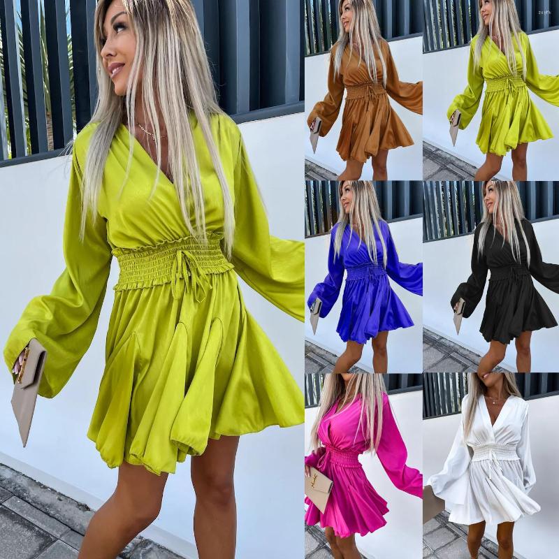 Casual Dresses Elegant A Line Women's Dress For Women 2023 Summer A-line Long Sleeve Boho Mini Woman Robe Femme Ladies
Casual Dresses Elegant A Line Women's Dress For Women 2023 Summer A-line Long Sleeve Boho Mini Woman Robe Femme Ladies