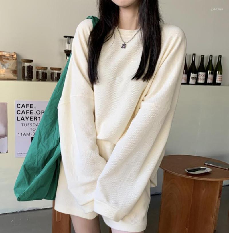 Women's Hoodies 2023 Spring Tracksuit Suit Women Casual Sets Solid Long Sleeve Sweatshirt Sweater Shorts 2 Pieces Female Loose Blue Outfits, Black
Women's Hoodies 2023 Spring Tracksuit Suit Women Casual Sets Solid Long Sleeve Sweatshirt Sweater Shorts 2 Pieces Female Loose Blue Outfits, Black