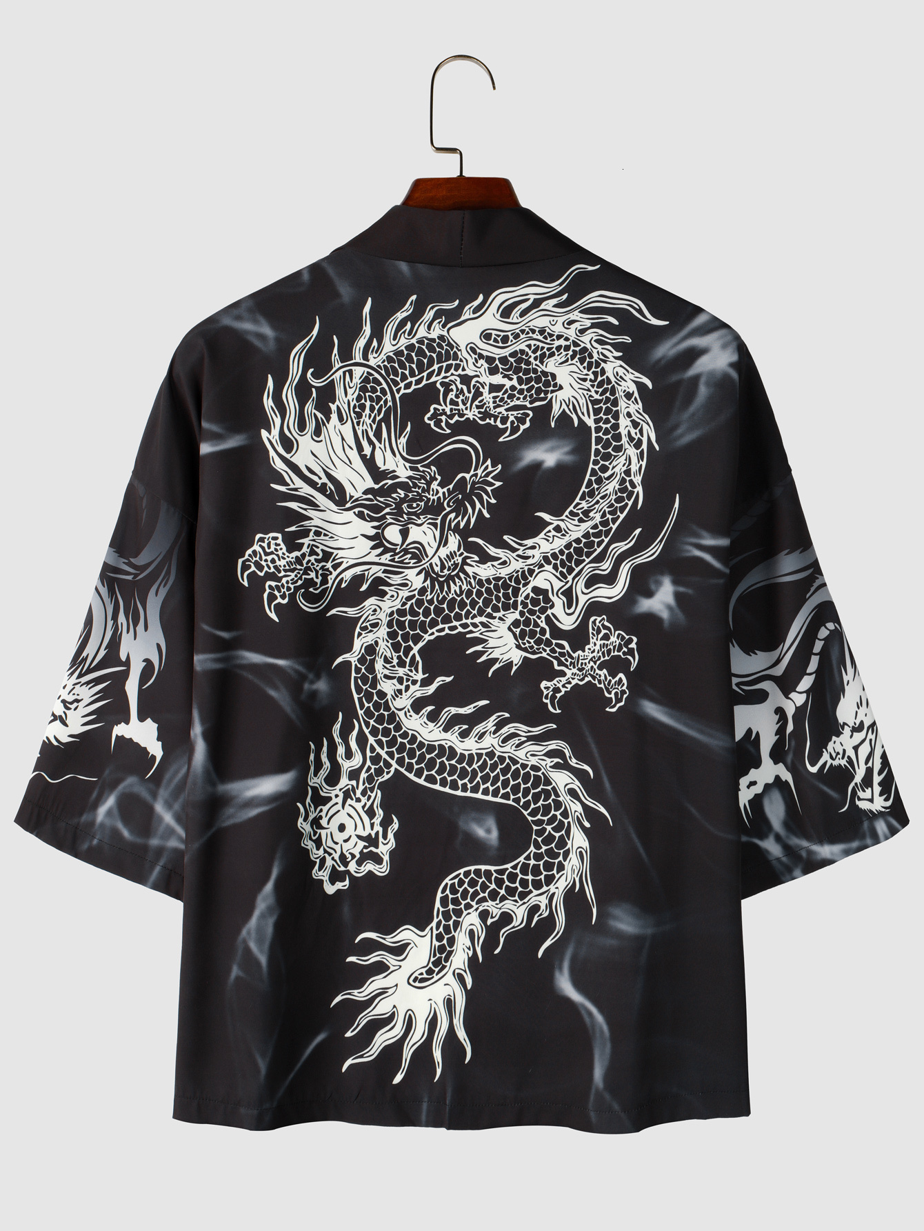 Men' Casual Shirts 2023 Summer Streetwear Kimono Cardigan Print Japanese Oversize Hawaiian Harajuku Y2K Asian Cosplay 230508, Black
Men' Casual Shirts 2023 Summer Streetwear Kimono Cardigan Print Japanese Oversize Hawaiian Harajuku Y2K Asian Cosplay 230508, Black