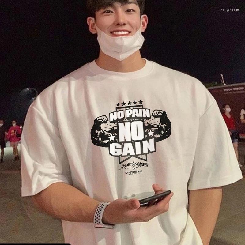 Men's T Shirts Summer Men's Brand Gyms Sports Shirt Men O-Neck Printing Cotton Short Sleeve Running Workout Training Tees Fitness Tops, Black
Men's T Shirts Summer Men's Brand Gyms Sports Shirt Men O-Neck Printing Cotton Short Sleeve Running Workout Training Tees Fitness Tops, Black