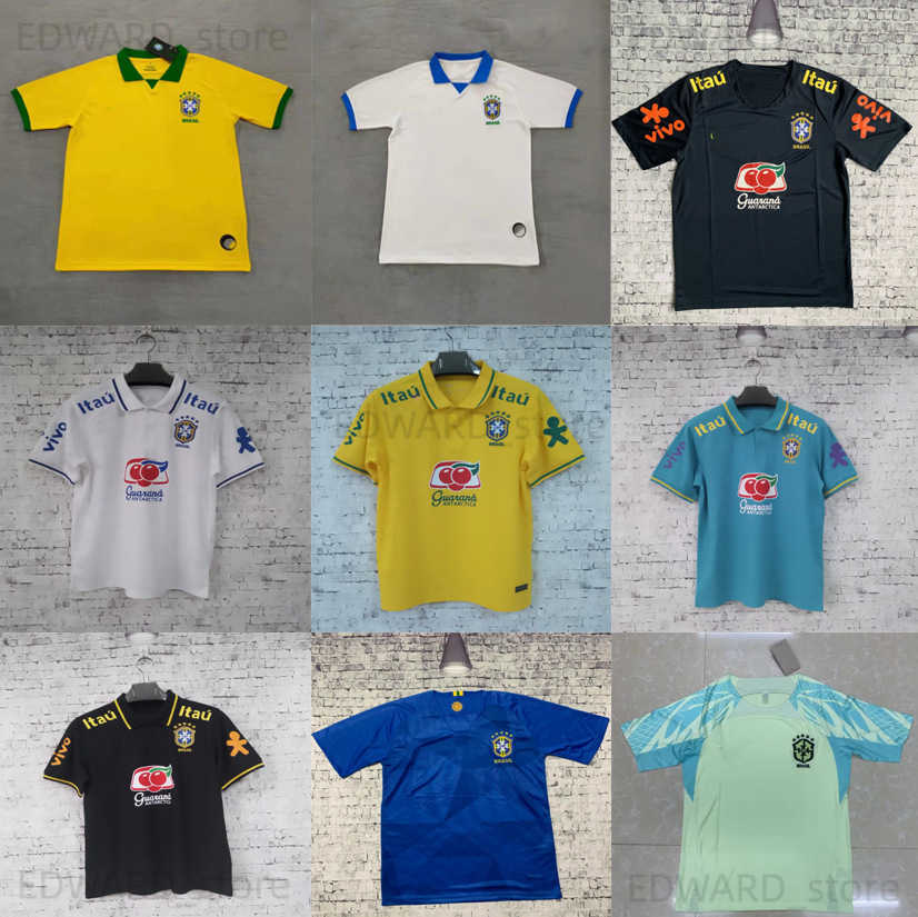 DIY T-Shirt Brazil football uniform Antonio Vinicius Rodrigo match training uniform T230509
DIY T-Shirt Brazil football uniform Antonio Vinicius Rodrigo match training uniform T230509