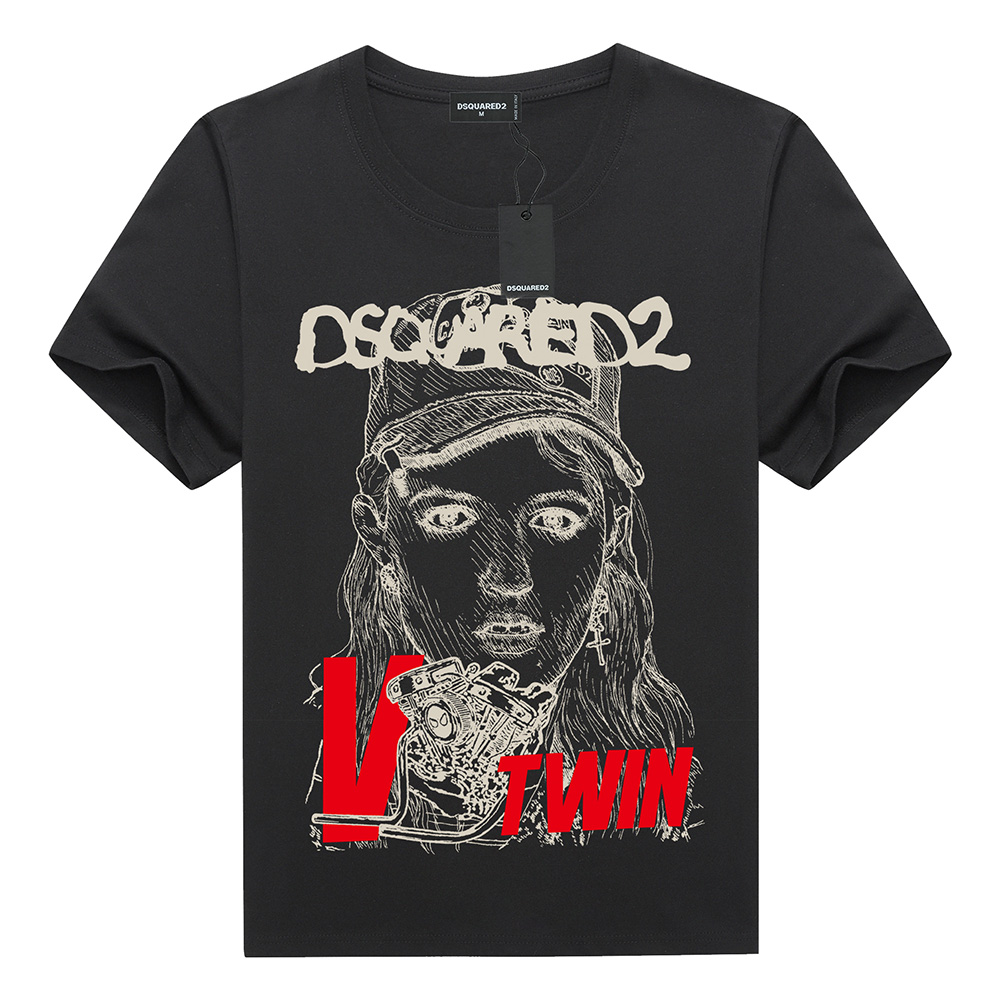 DSQUARED2 T-shirt 2023 New Leisure Fashion Classic Letter Print Couple Unisex Sweatshirt DSQ ICON Street Fashion Crew Neck Top Quality Cotton Short Sleeve Dsq891, Blue
DSQUARED2 T-shirt 2023 New Leisure Fashion Classic Letter Print Couple Unisex Sweatshirt DSQ ICON Street Fashion Crew Neck Top Quality Cotton Short Sleeve Dsq891, Blue