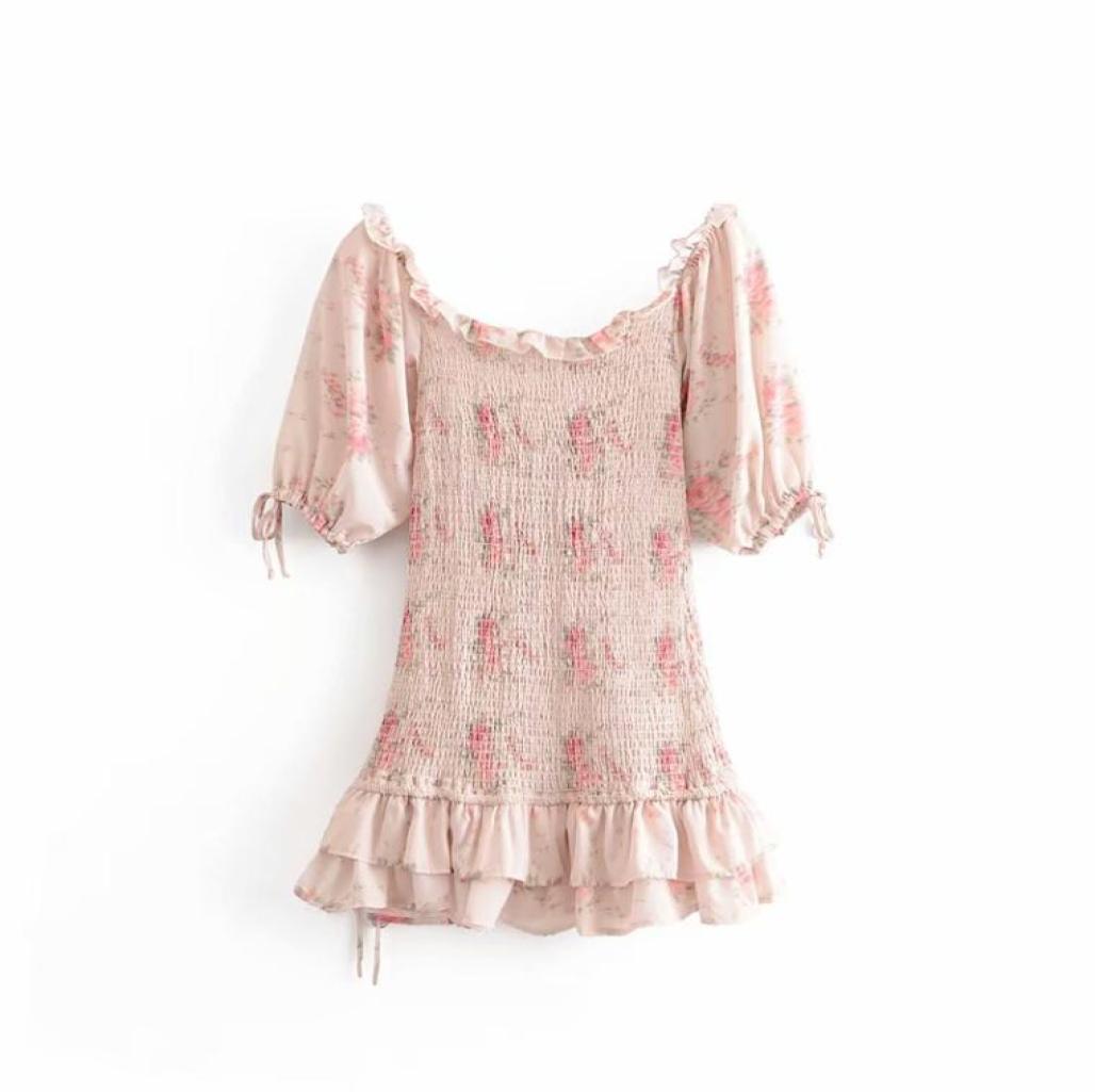 Boho loveshackfancy dress beige short sleeve ruffles holiday ins bloggers interest mini dress women7777157, Blue
Boho loveshackfancy dress beige short sleeve ruffles holiday ins bloggers interest mini dress women7777157, Blue